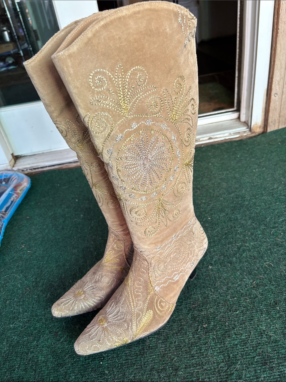 ARTEMIS by Erkan Demir Turkish Embroidered Boots EU 40